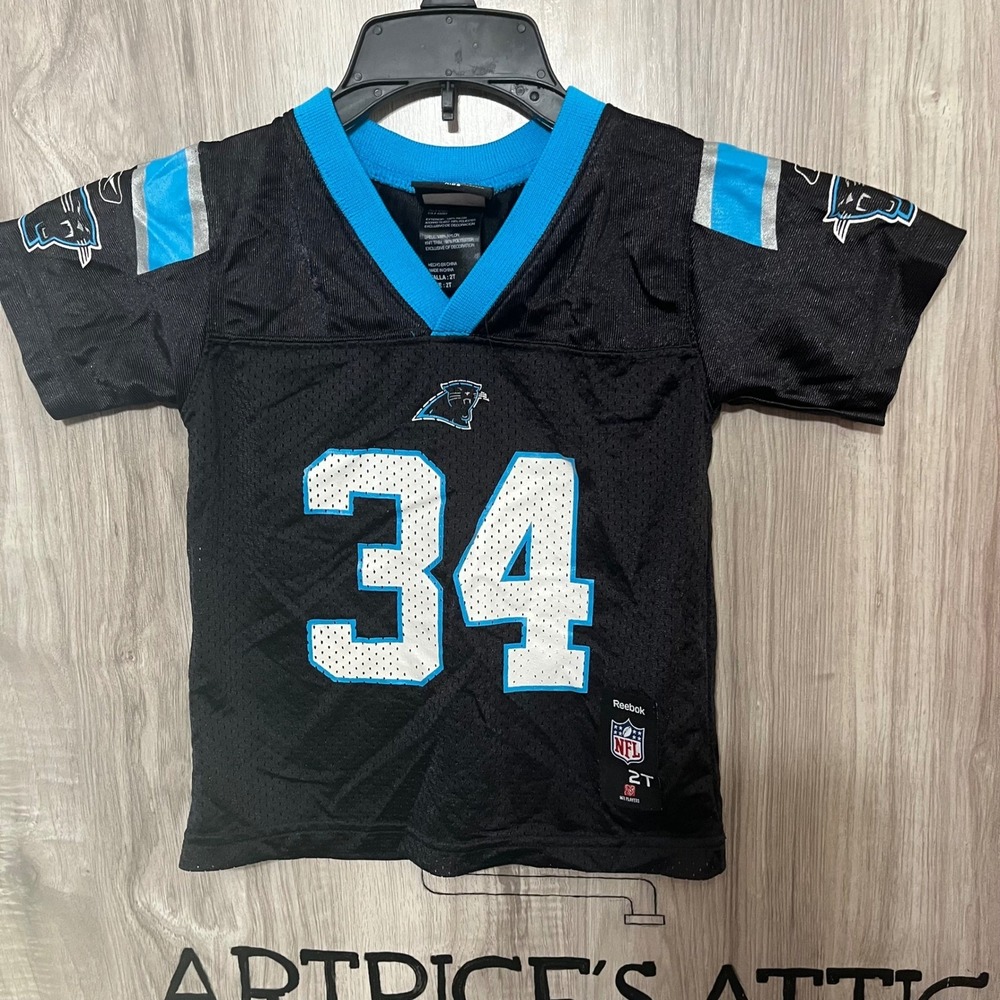 Reebok Carolina Panthers DeAngelo Williams #34 Toddler 2T NFL Football Jersey